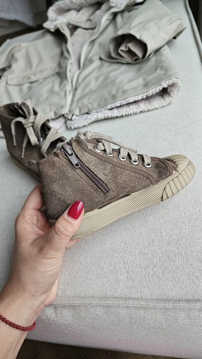 Детски Кецове от ест. велур Zara Kids 26 номер