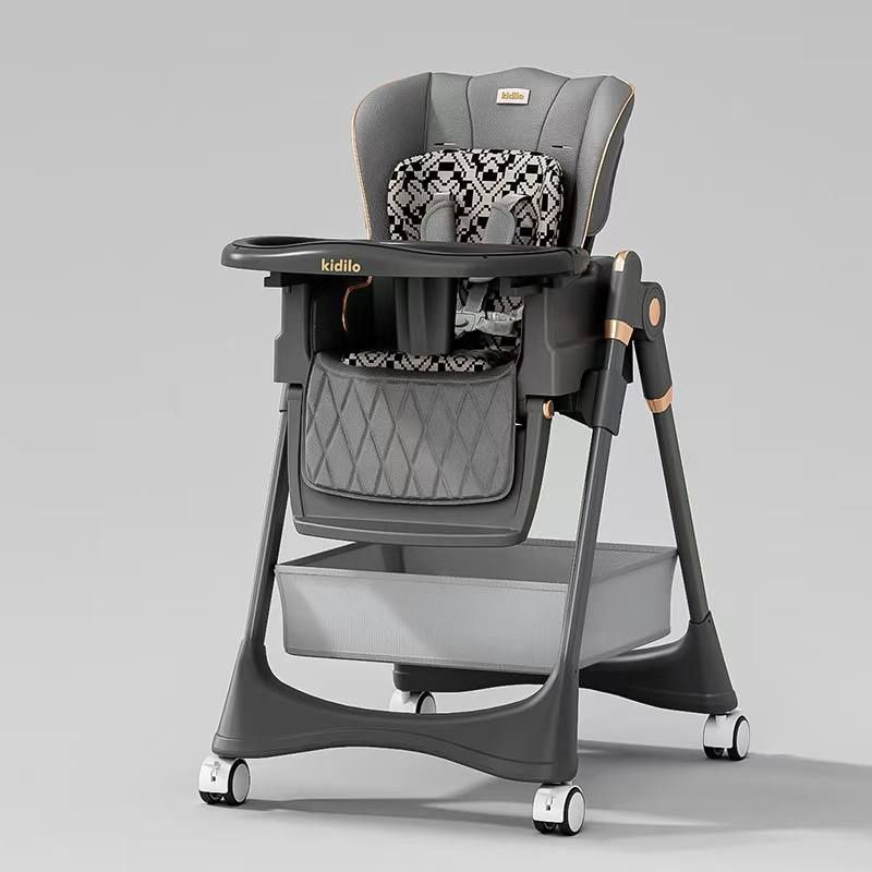 Стульчик + качели для кормления ребенка Kidilo 8100 Bolalar stuli ovqa