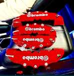 Set 4 Capace Etrieri decorative brembo / Capace auto roti etrieri