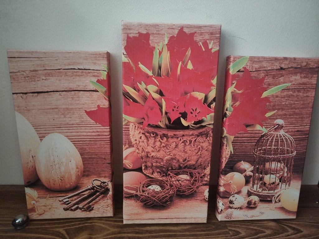 Set 3 tablouri canvas