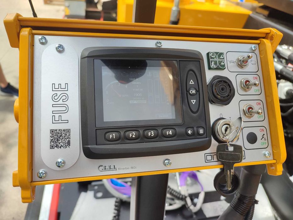 Sonetă, mașină de bătut stâlpi Orteco HD 1500 utilizată