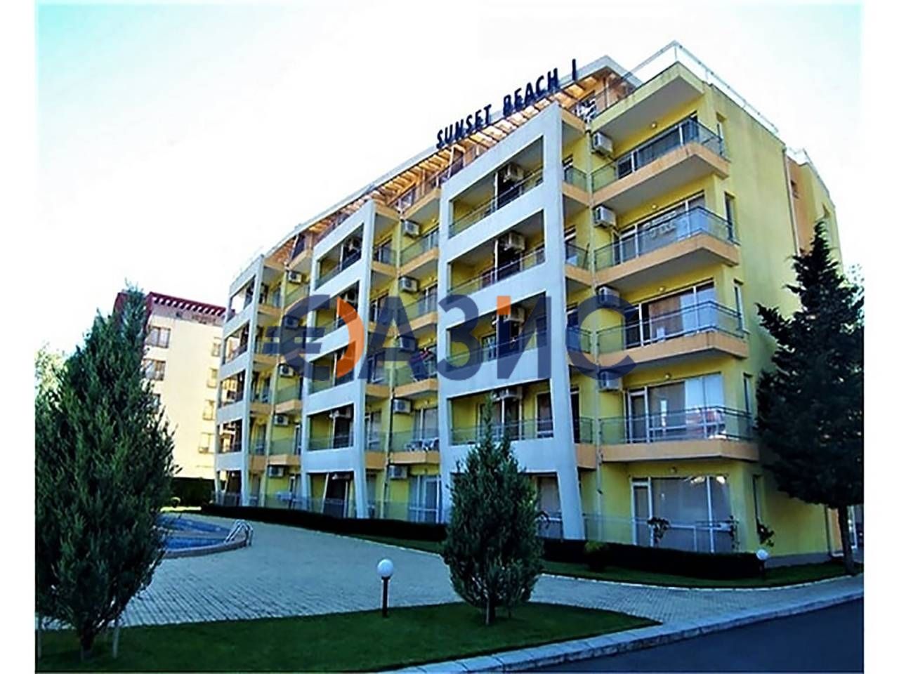 Апартамент с 1 спалня, 3 ет., "Сънсет Бийч", Слънчев бряг, България,