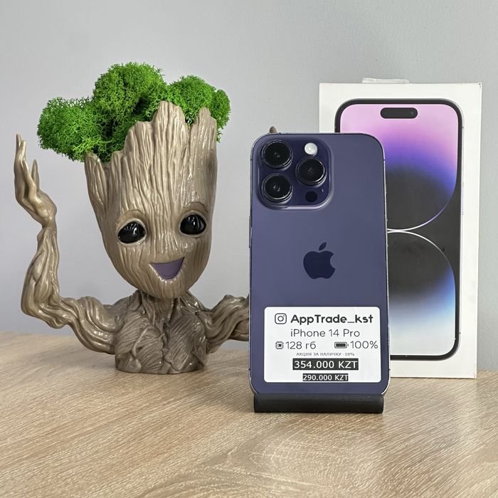iPhone 14 Pro 128 гб Айфон 14 про 128 gb 100%  | РАССРОЧКА