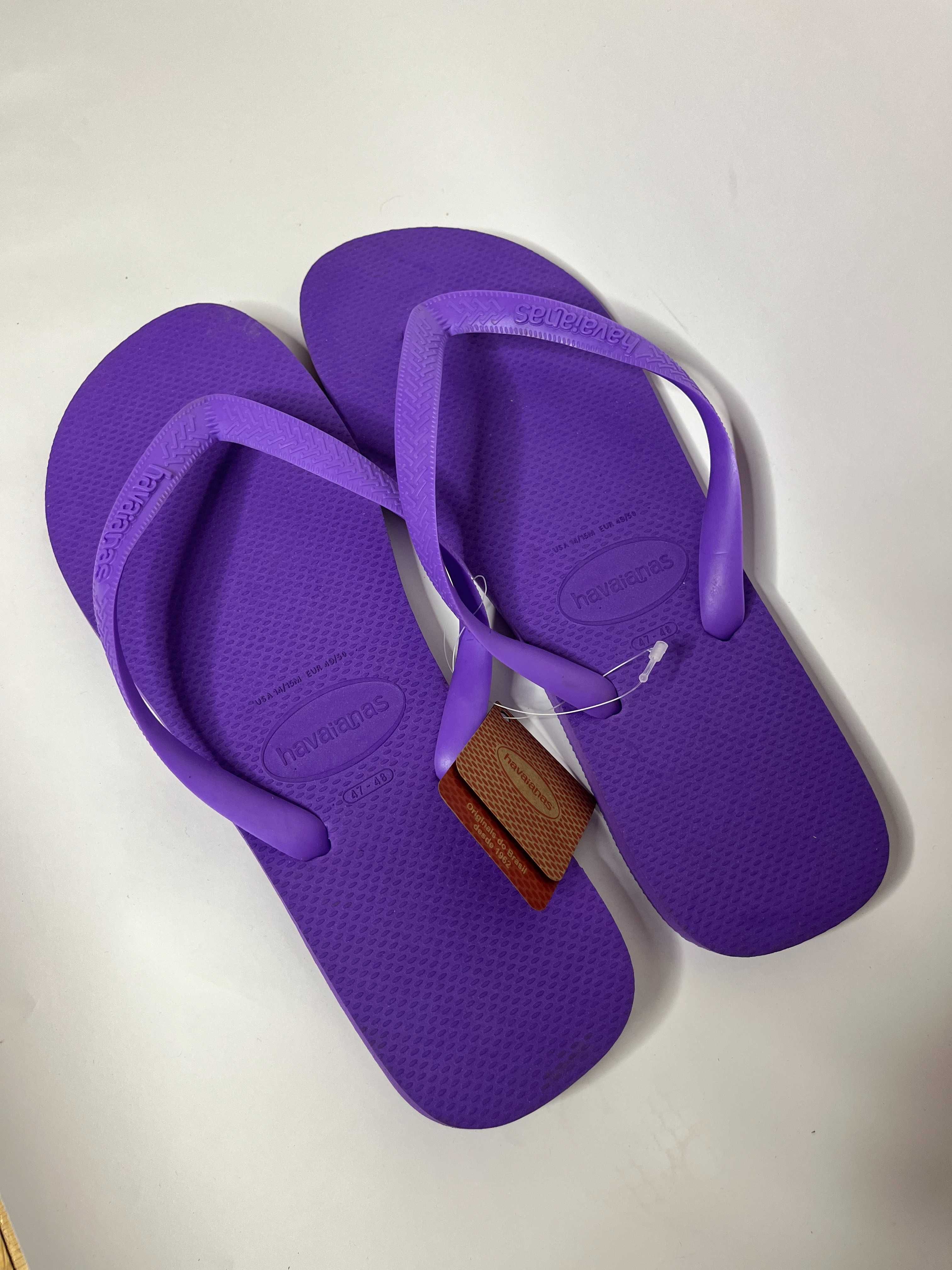 Havaianas Purple Slides Мъжки Чехли