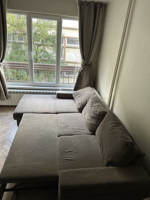 Разтегателен ъглов диван