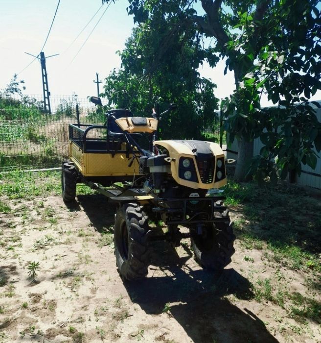 Vând Motocultor progarden alpine 18 cai 4x4 benzină