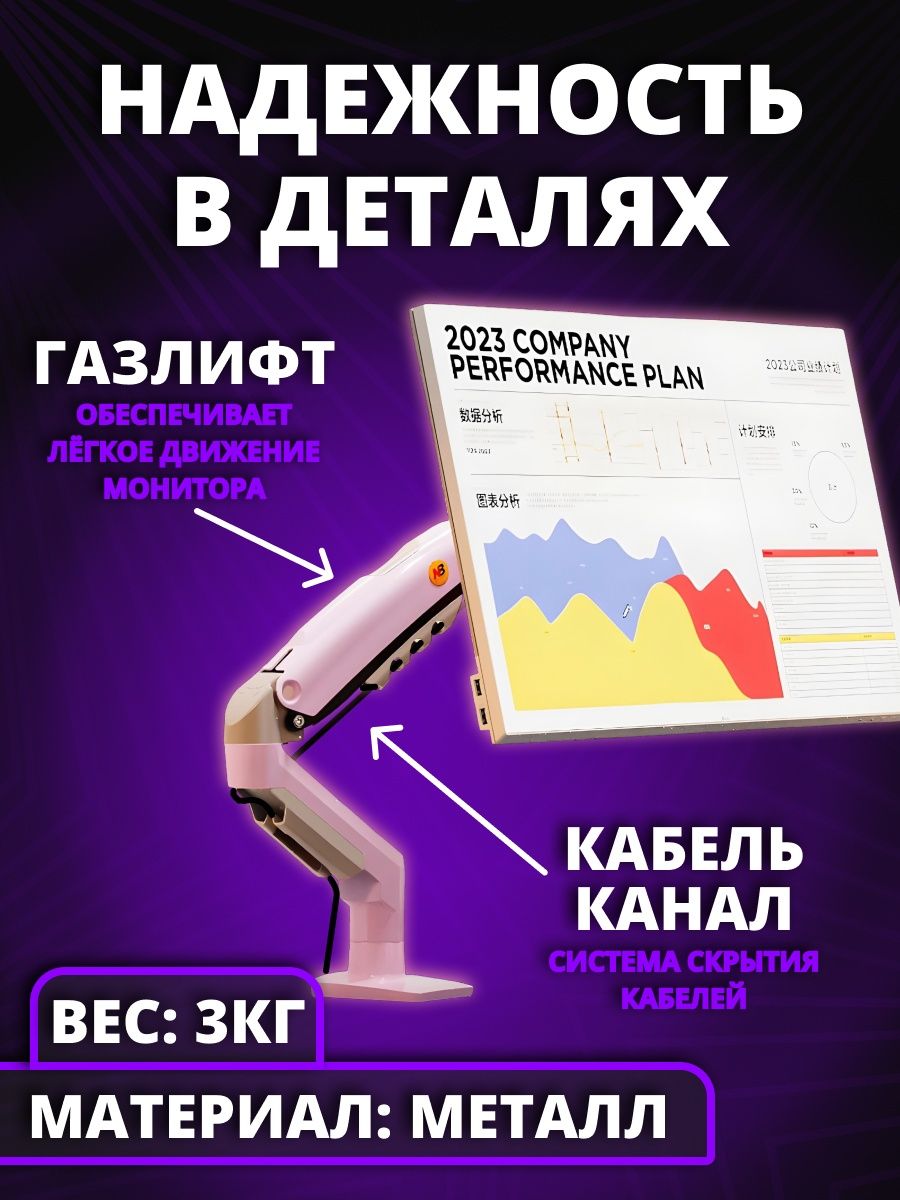 Настольный кронштейн для монитора