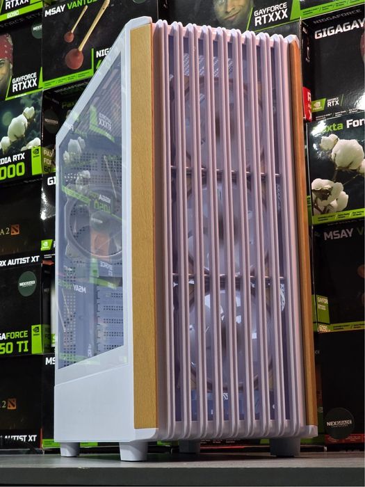 Корпус деревяным стиле