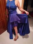 Rochie lunga albastra de ocazie masura 38