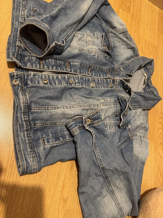 Дамско дънково яке