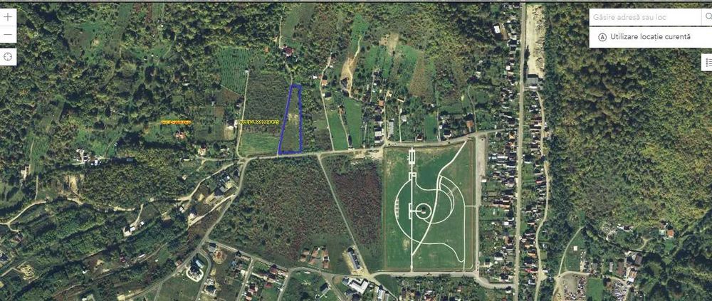 Teren intravilan – 62 ari ,strada 28, langa Parc Hosteze