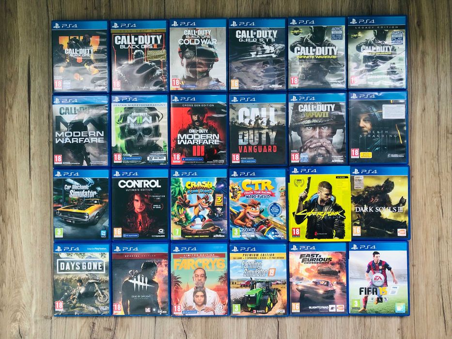 Pachet Jocuri PS4 Lot Play Station Jocuri Colectie