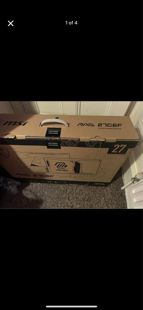 Msi Mag 27c6f 27inch gaming monitor