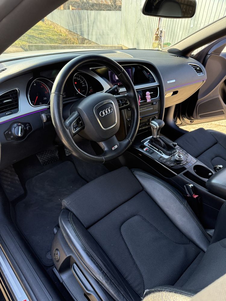 Vand Audi A5 S line Full Inclusiv Trapa Alb Perlat Colantata Integral