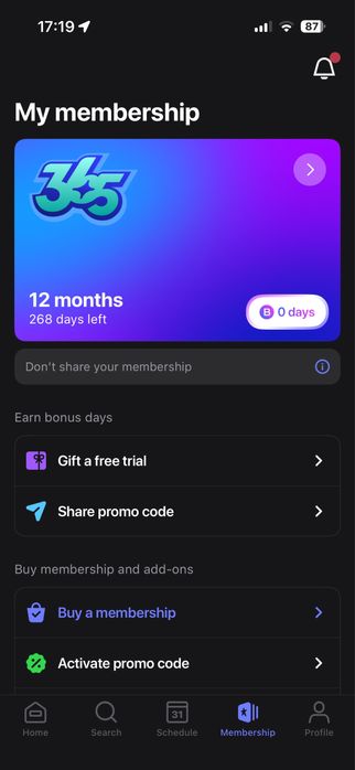 ОТДАМ В МИНУС! 1fit abonement 1фит абонимент 9 месяцев 268дней