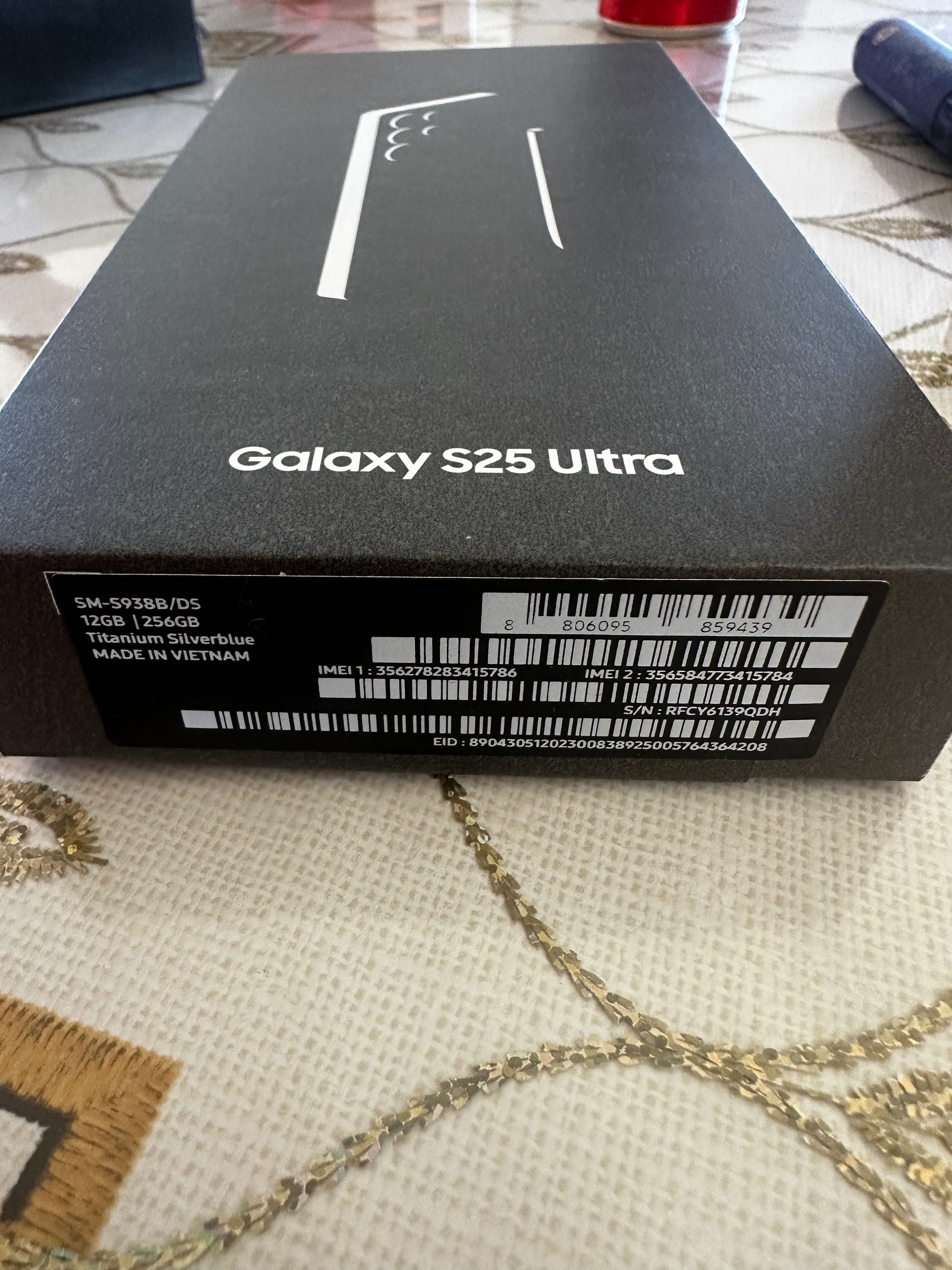 Samsung Galaxy s25 ultra 256gb