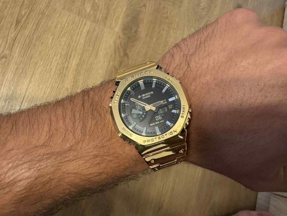 Ceas bărbați Casio G Shock gm-b2100 gold