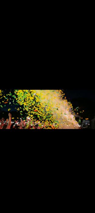 Gheata carbonica,artificii vulcan si confetti