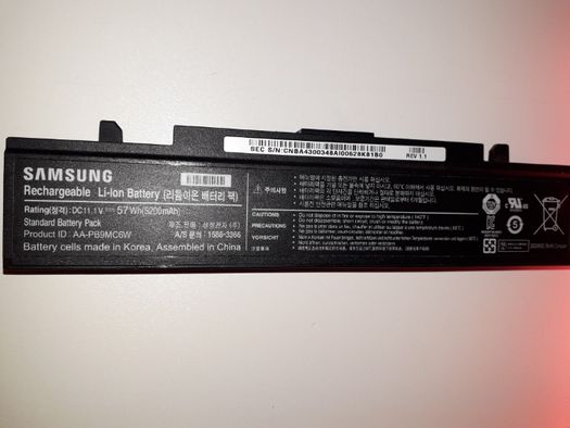 Acumulator Laptop Samsung AA-PB9MC6W 11,1V-57Wh(5200mAh)