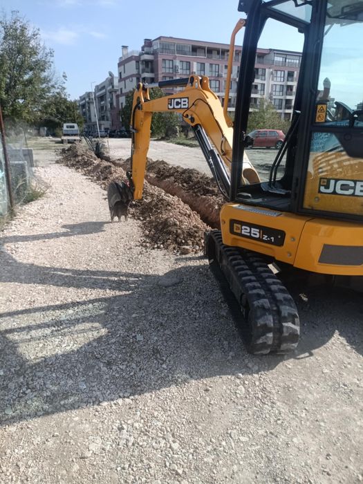 Услуги с багер и самосвал