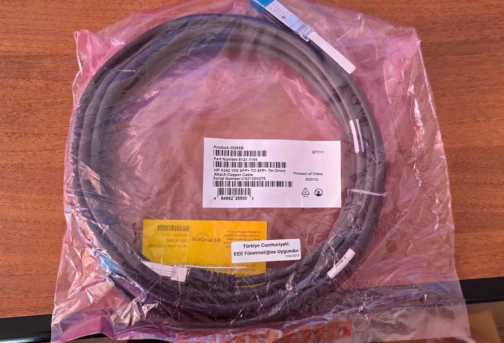 HP Procurve x242 10G SFP+ 7m J9285B
