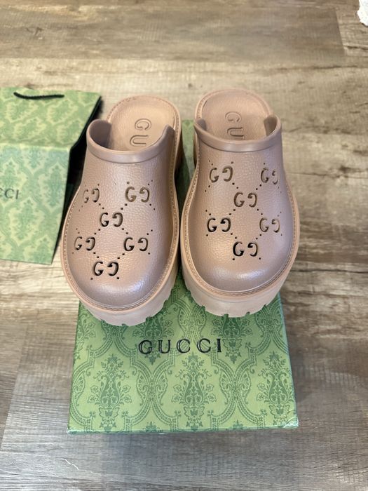 Чехли gucci черни кафеви