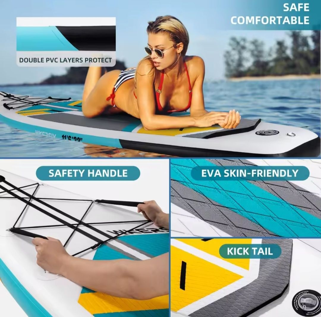 Професионален нов SUP paddle board  380/81/15