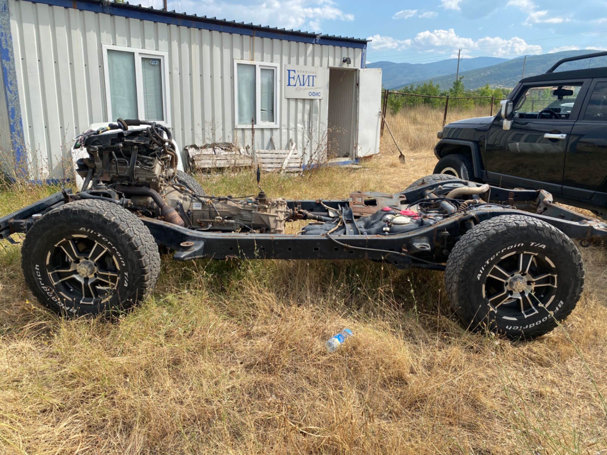 Toyota fj 4.0 на части