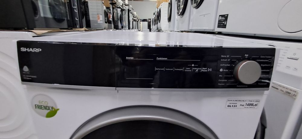 Uscator de rufe Sharp 9kg A+++ import Germania Garanție GL131