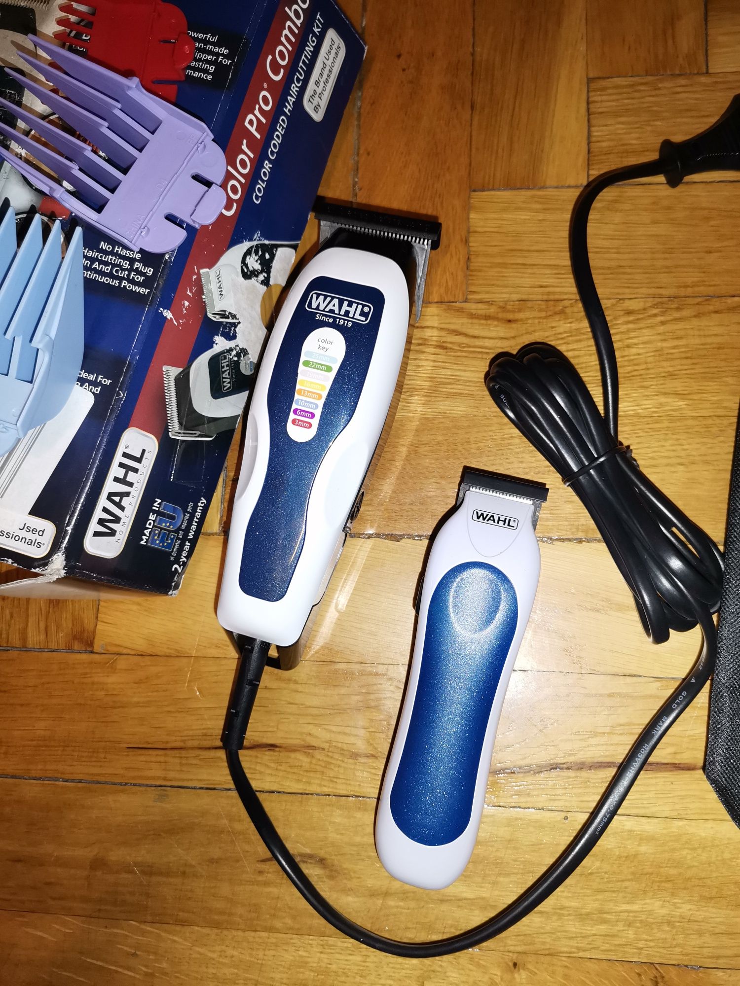 Mașini de tuns Braun Series 5 și Wahl color pro philips babyliss