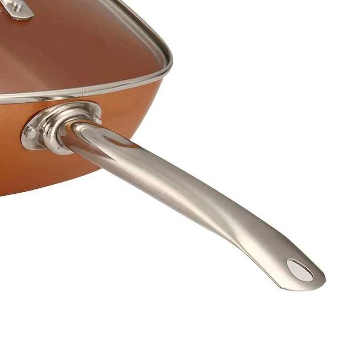 Дълбок тиган с незалепващо покритие 5в1 Copper Pan