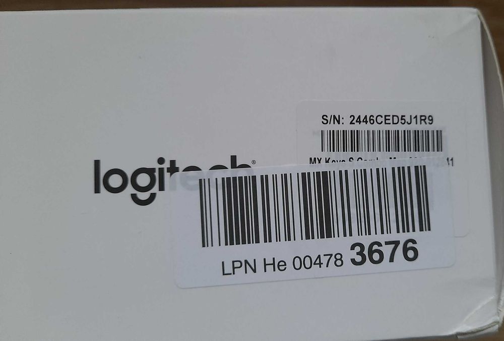 Logitech MX Keys S Combo for Mac – чисто нов