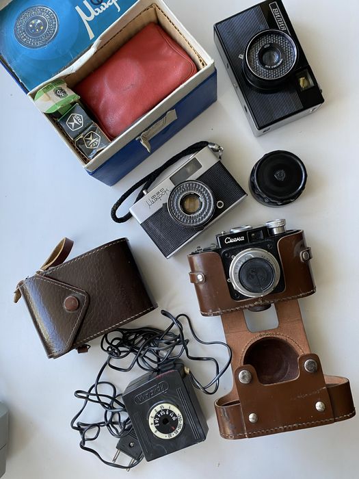 Продам несколько видов фотоаппаратов со времен ссср!