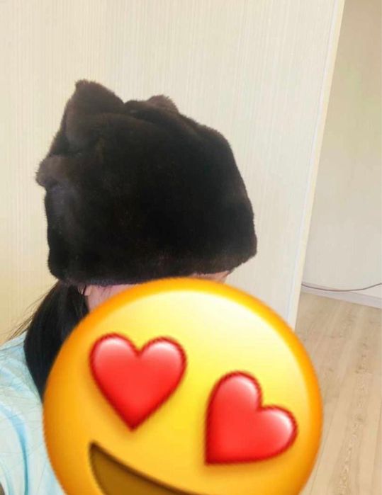 Продам шапку норковую