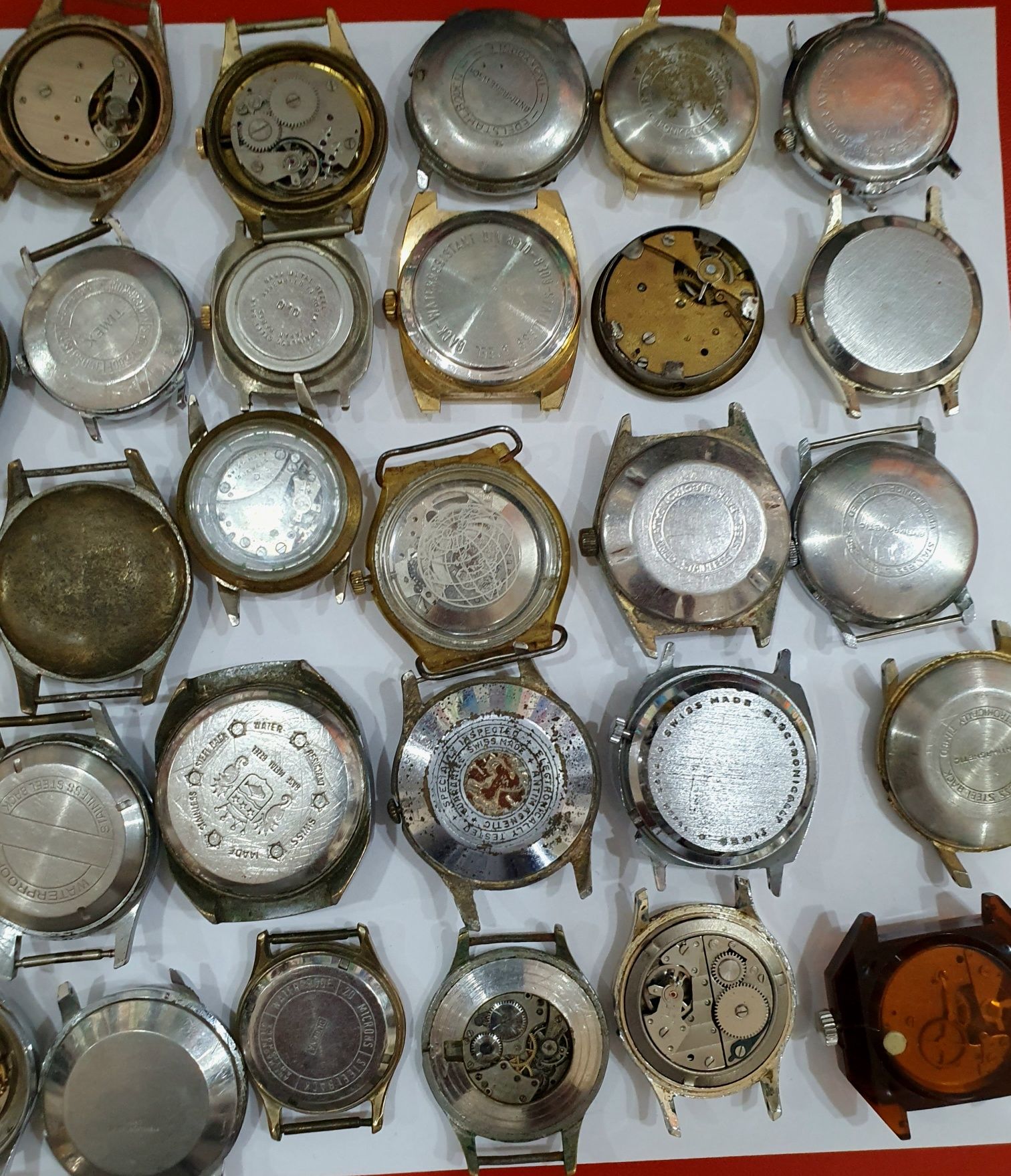 Lot ceas mecanic vintage 40buc