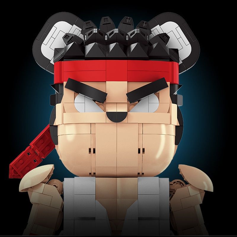Wangao 188017 Ryu Street Fighter конструктор като lego