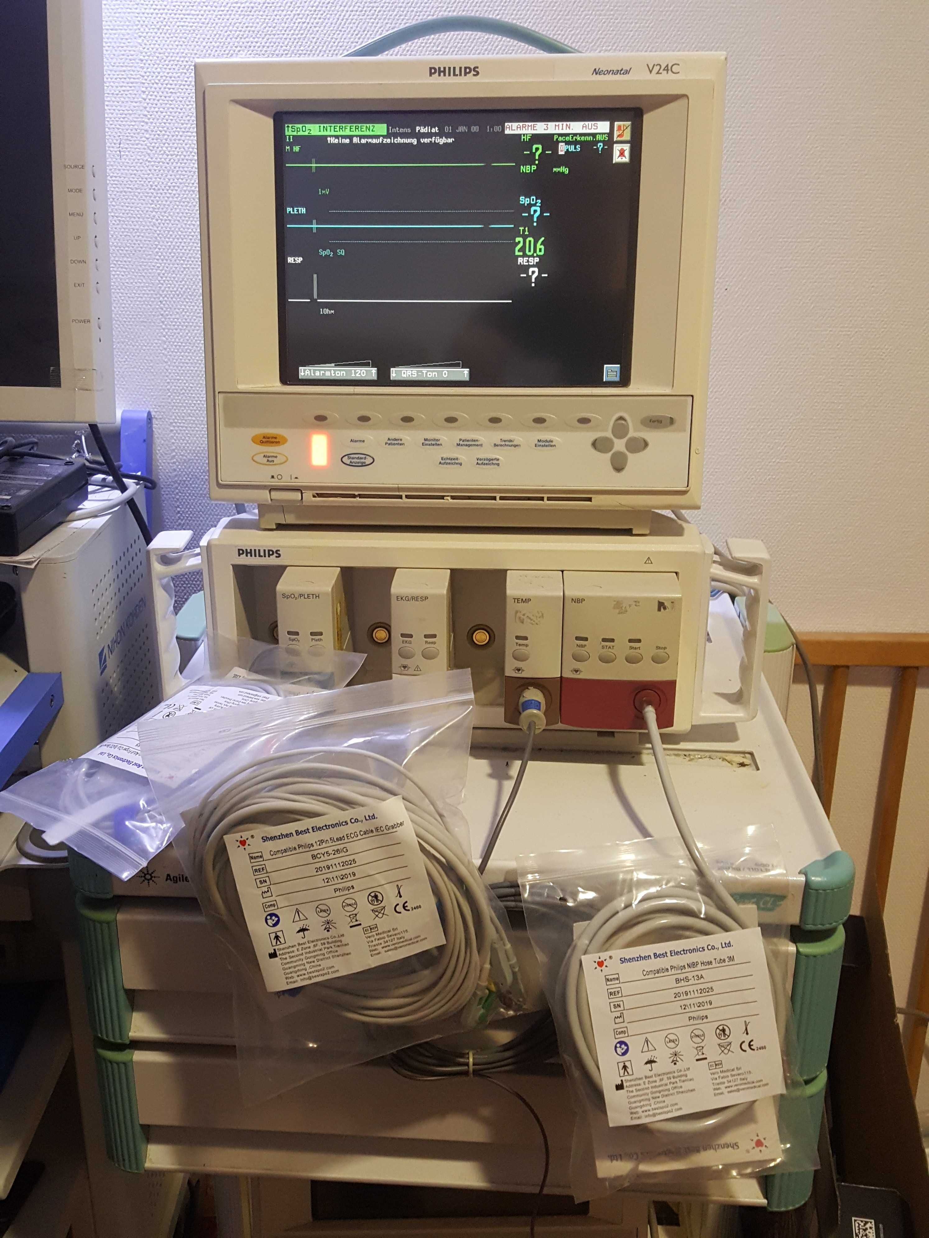 Monitor functii vitale pacient HP/Philips Neonatal Pediatrie