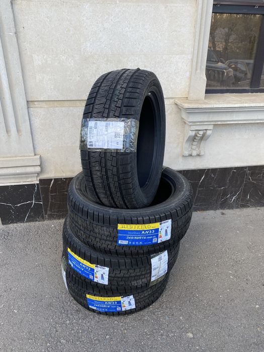 Шины зимние R18 245/50 Липучка комплект новые!