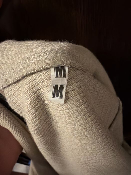 Hanorac Reserved cu glugă si fermoar, mărimea M, bej/crem