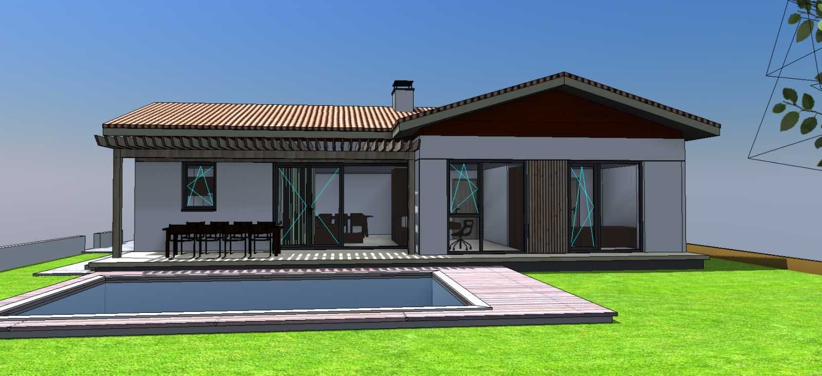 Vand Teren + Proiect + AC, 504 mp, intravilan, Bucov