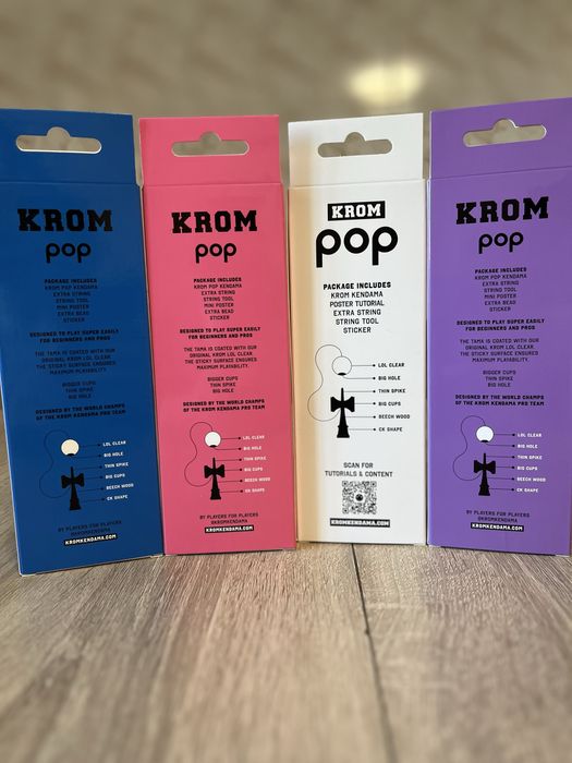 kendama krom pop