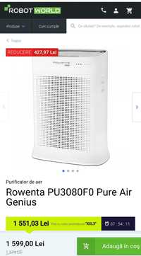 Purificator aer Rowenta PU3080 Pure Air Genius