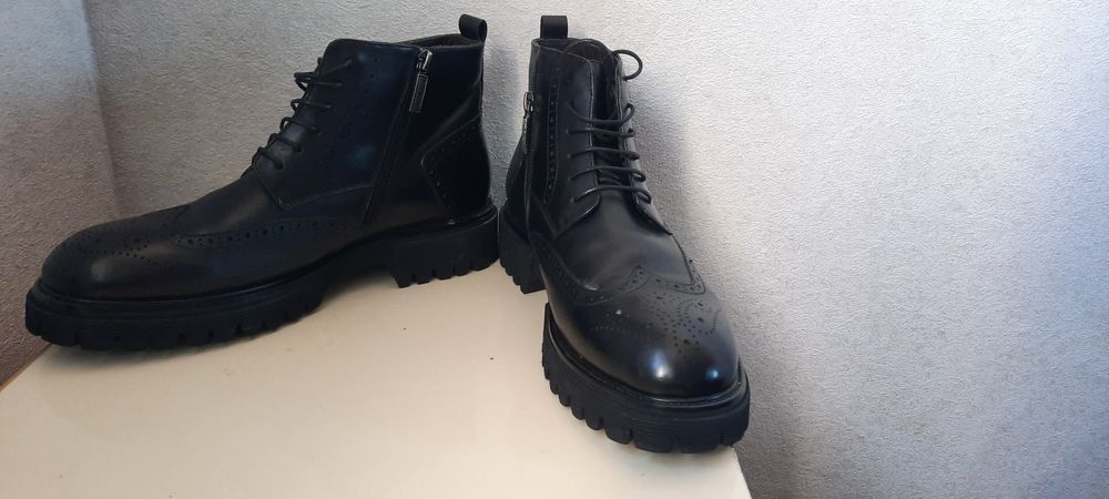 Новые итальянские зимние ботинки