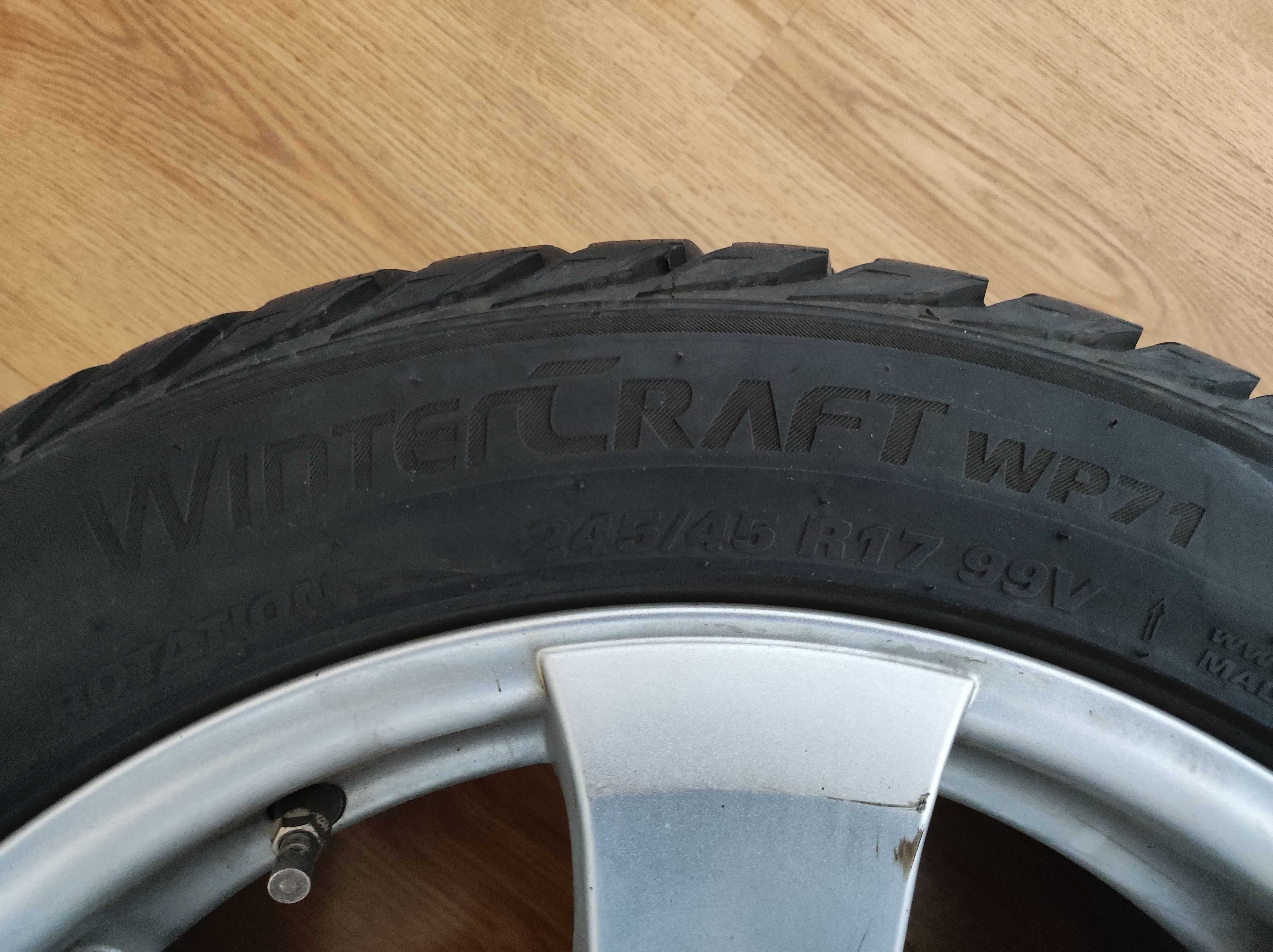 Зимни гуми KUMHO WINTERCRAFT WP71 с джанти Autec Alufelgen 17