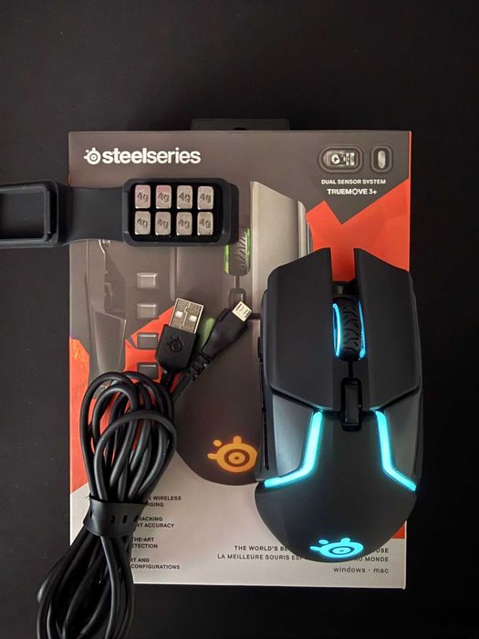 Mouse gaming wireless SteelSeries Rival 650, Negru