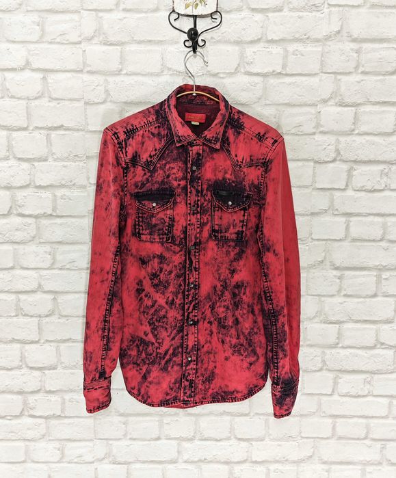 DIESEL Denim Оригинална мъжка риза размер S