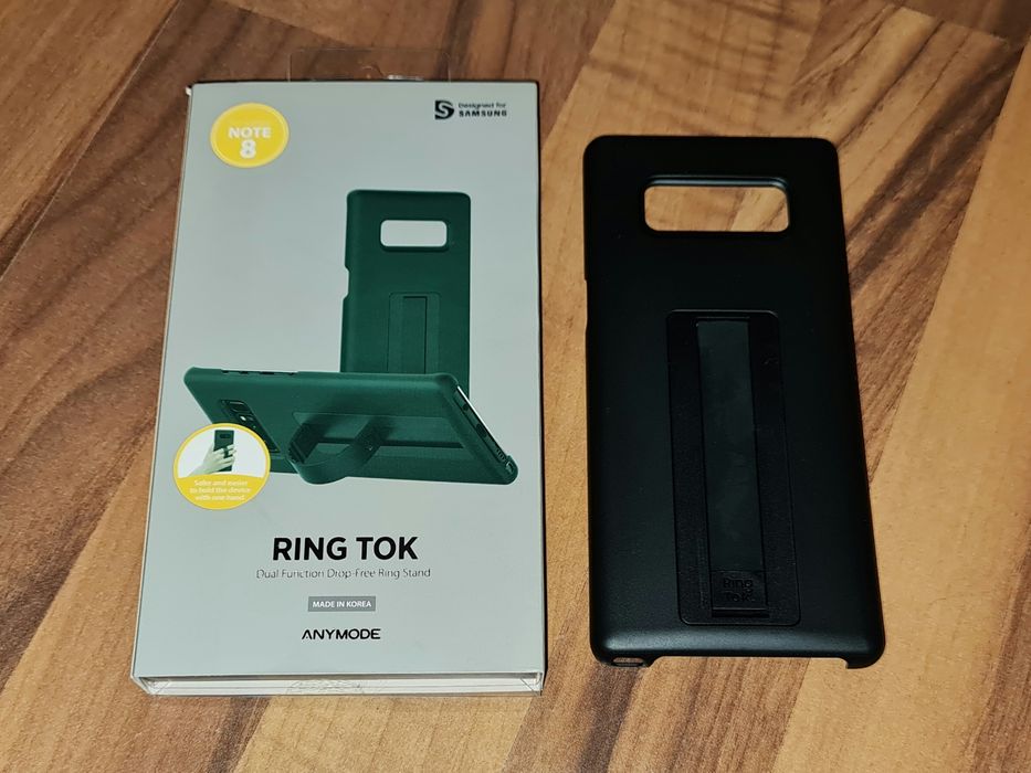 Husa plastic originala Anymode Ring Tok Cover Samsung Note 8 N950