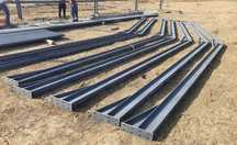 Vand structura metalica 10x20x4h la 3000€