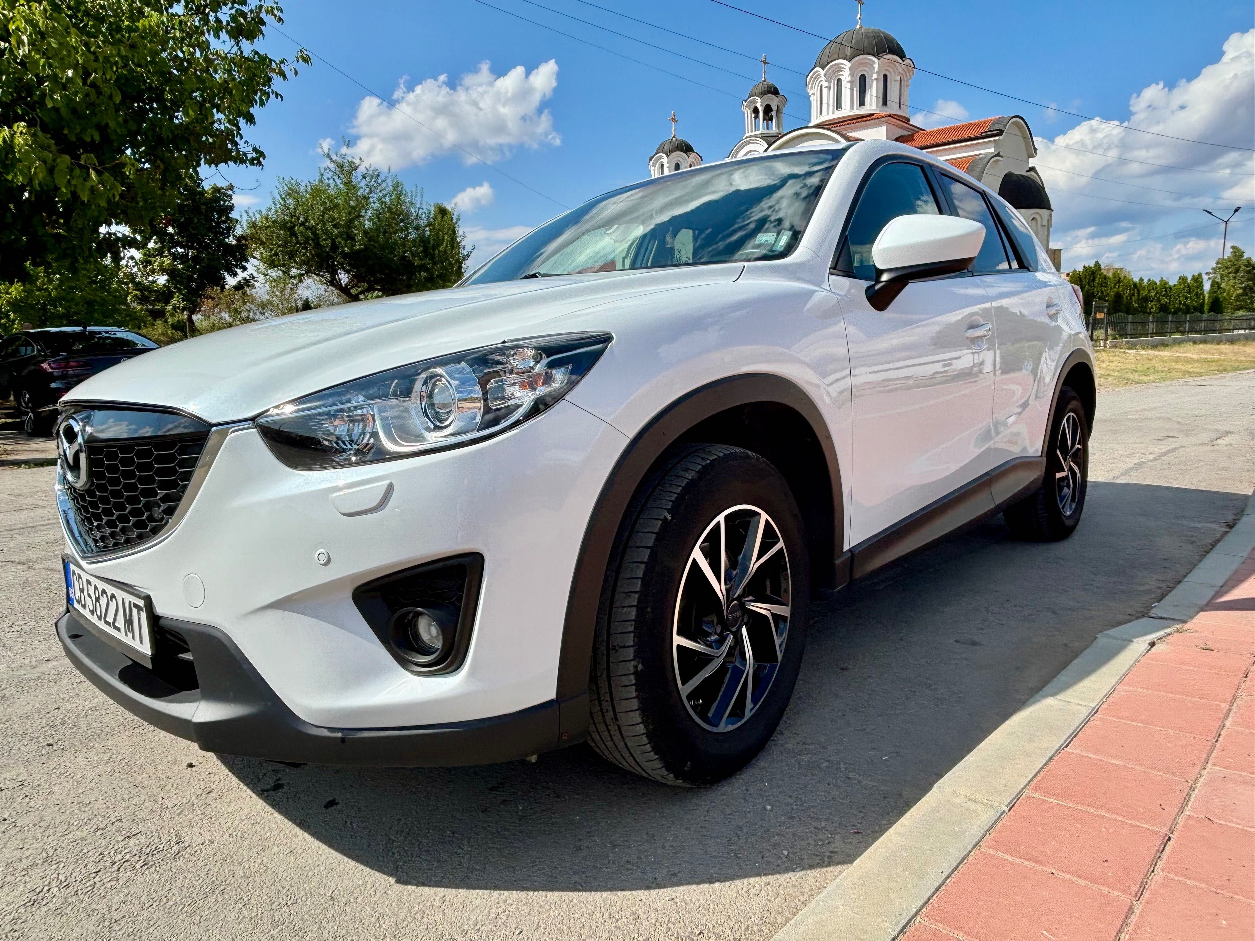 Mazda CX-5 2,2D/175кс/4x4/Обслужена/Регистрирана/Кожа/2 чифта джанти