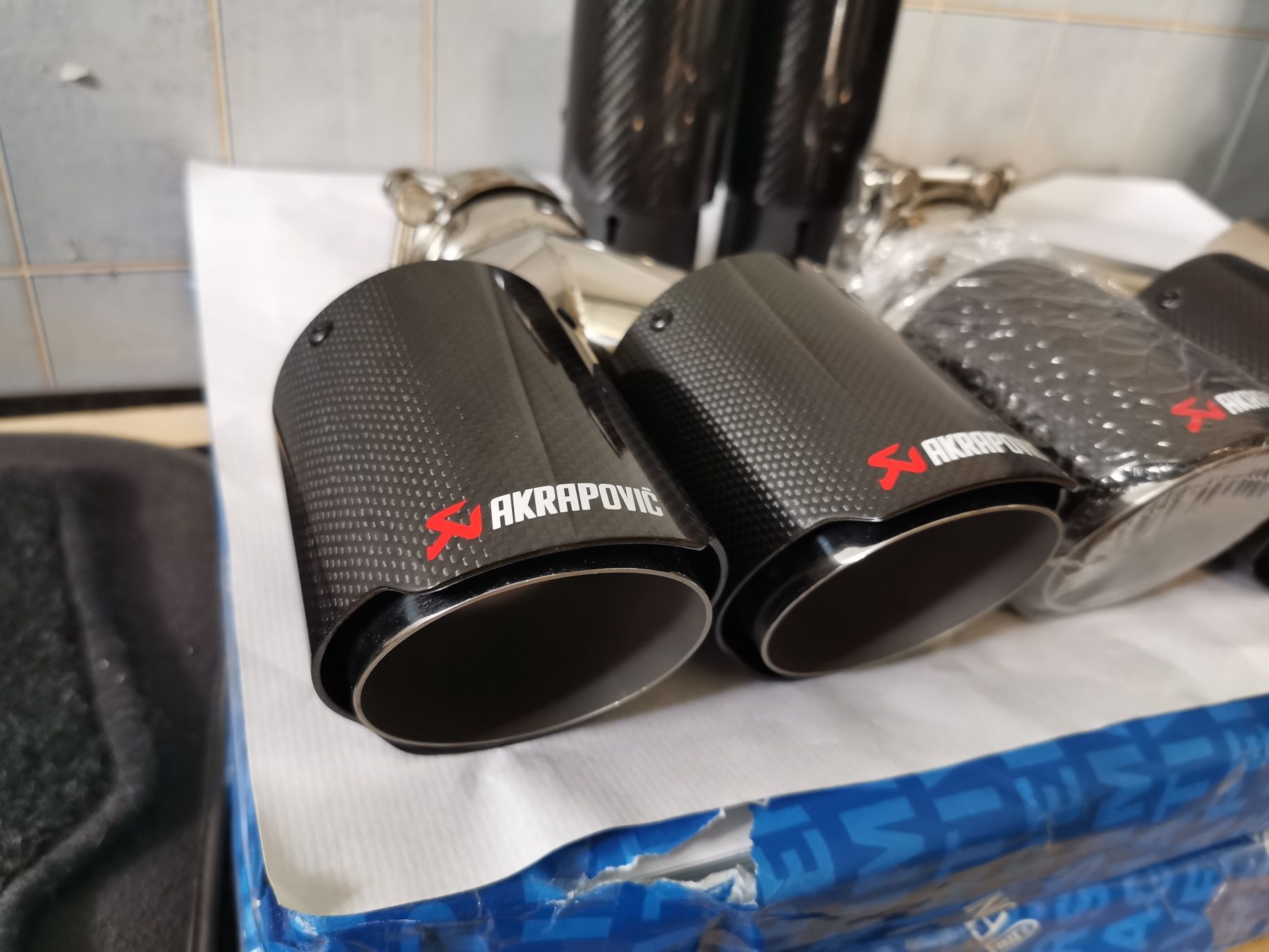 Akrapovic двоен спортен накрайник генерация накрайници акрапович гърне